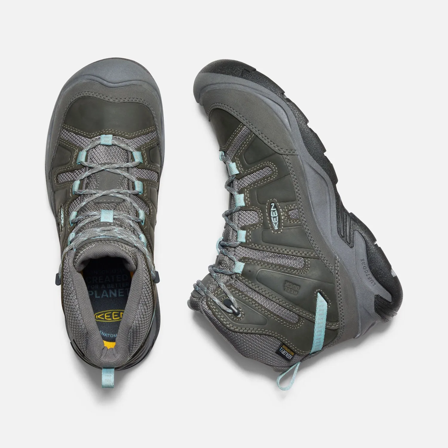 KEEN Circadia Mid Boots - Steel Grey/Cloud Blue