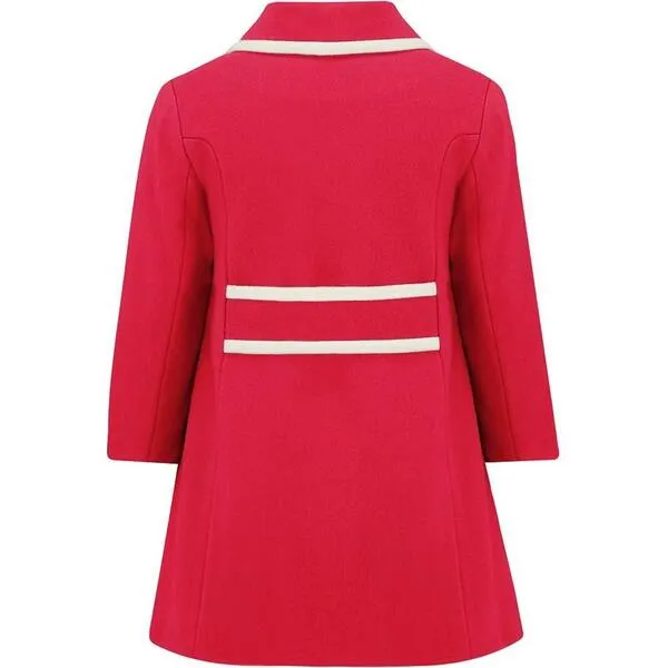 Kensington Coat in Pillar Box Red