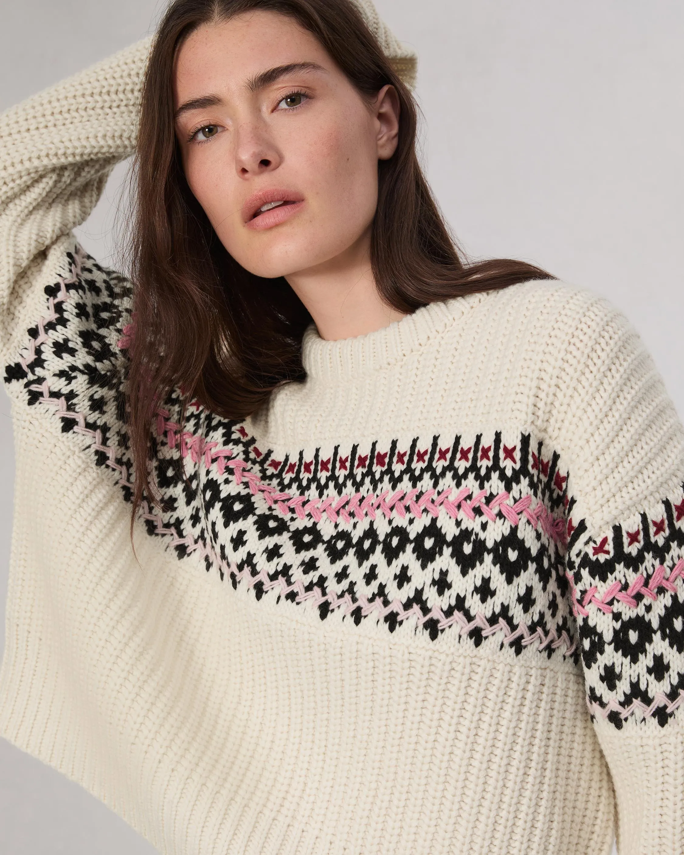 Leigh Fairisle Sweater