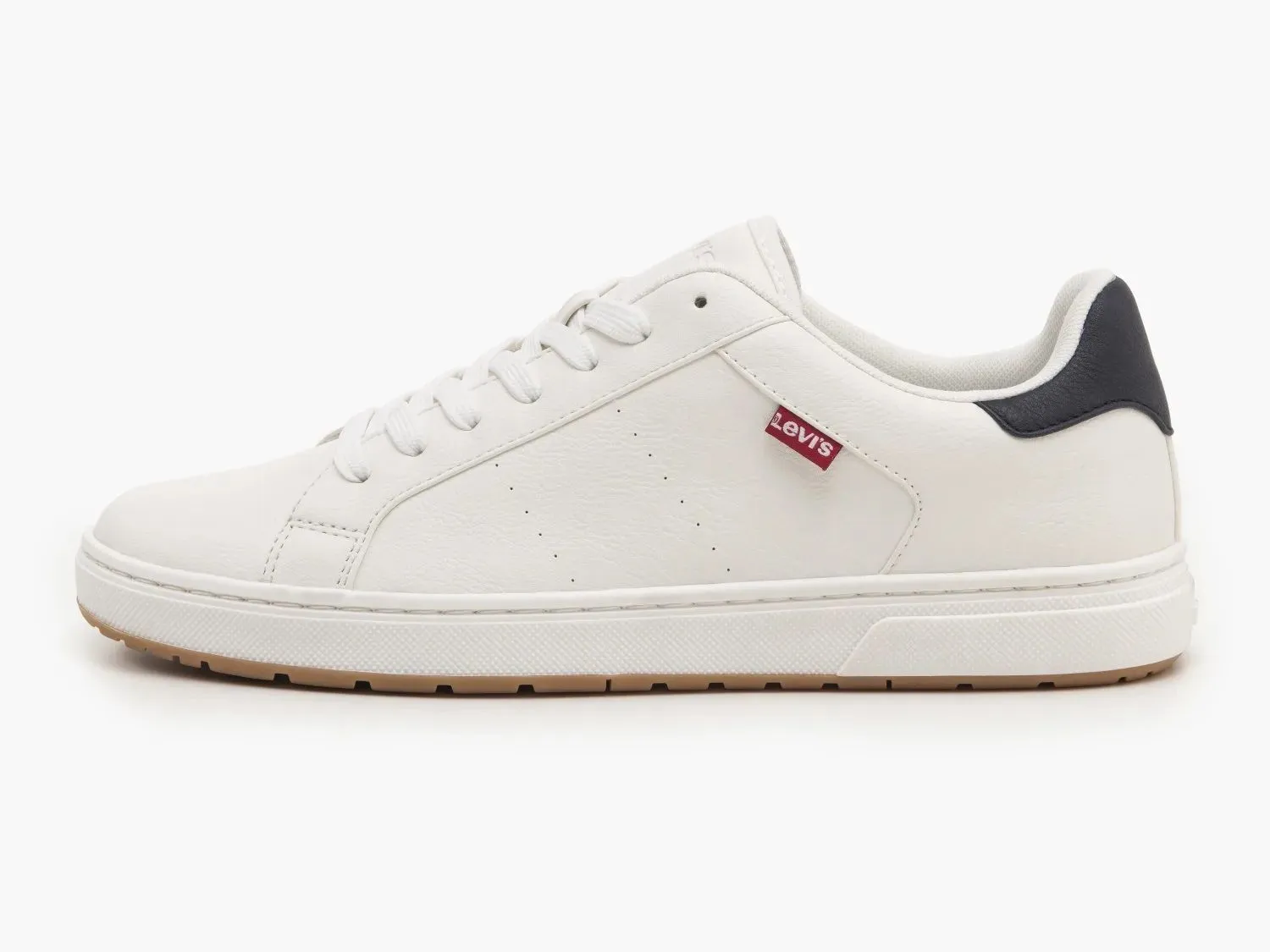 Levi's Piper Lace Sneaker Trainers Full Regular White