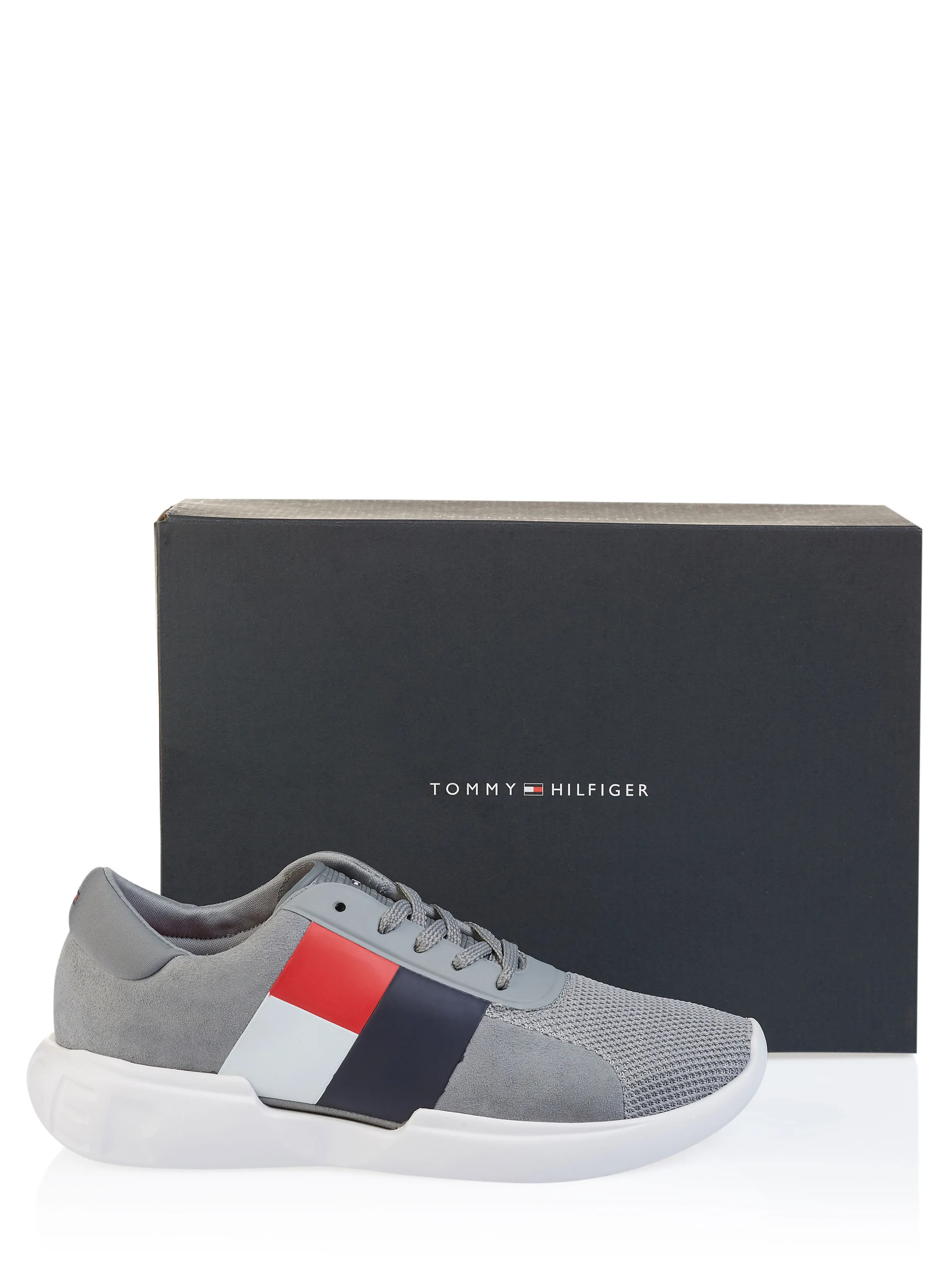 Light Grey Tommy Hilfiger Shoes.