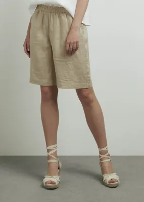 Linen shorts