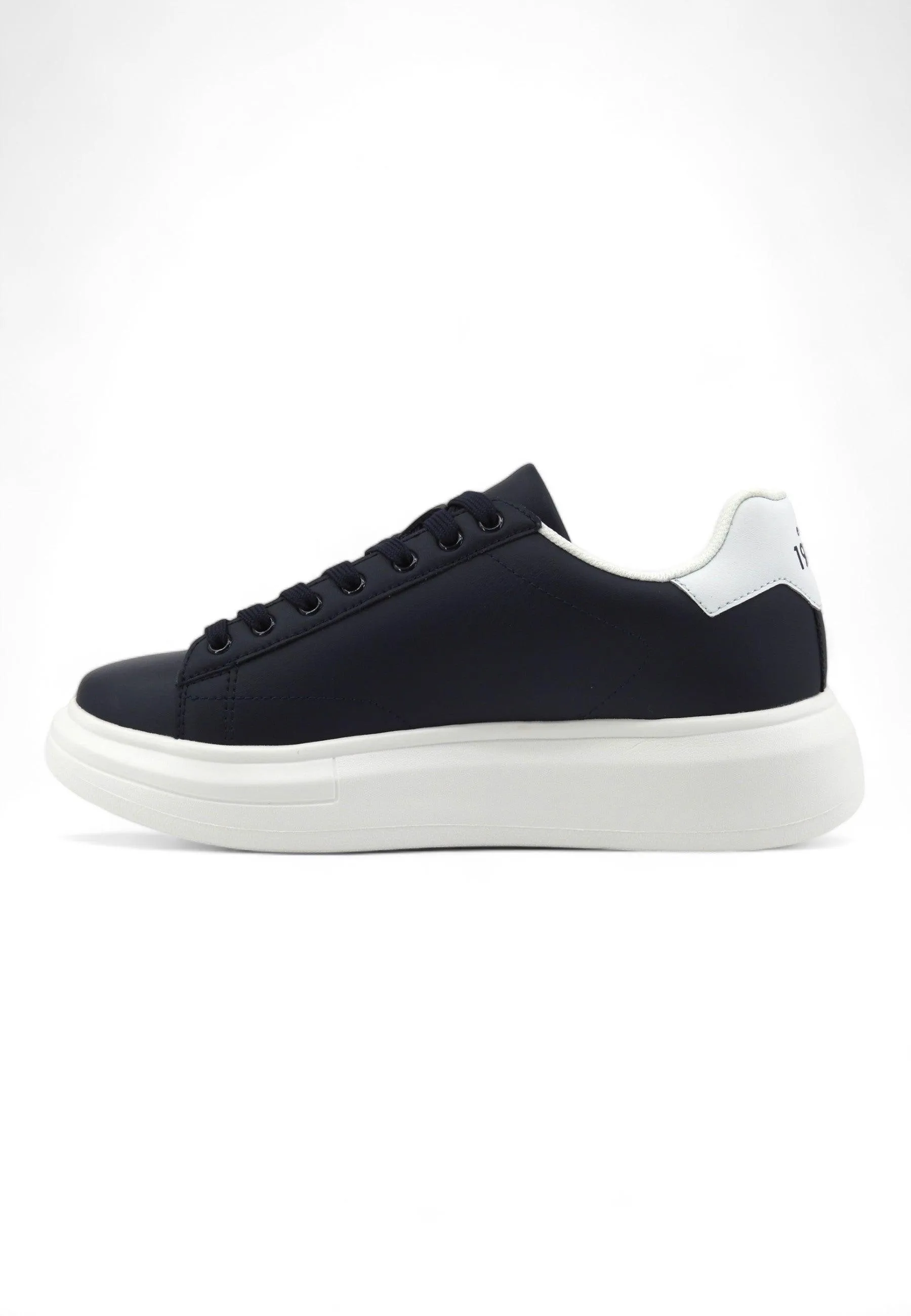 LIU JO Men's Blue Navy White Big 01 Sneaker 7B4027-PX474