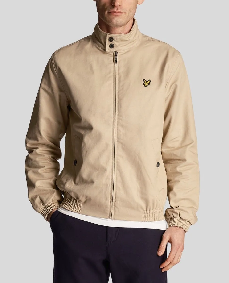 Lyle and Scott Harrington Casual Cotton Jacket Stone