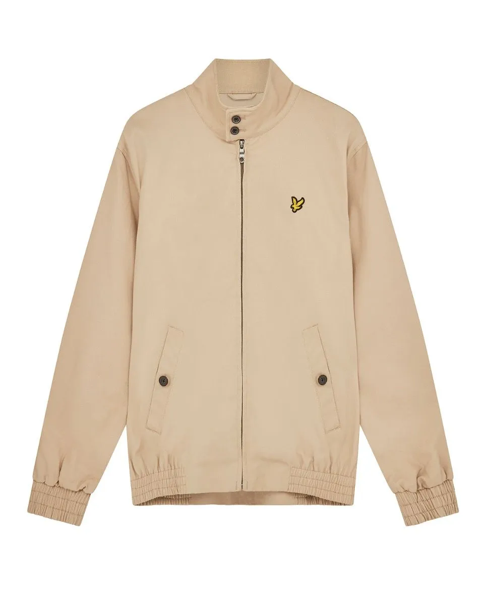 Lyle and Scott Harrington Casual Cotton Jacket Stone