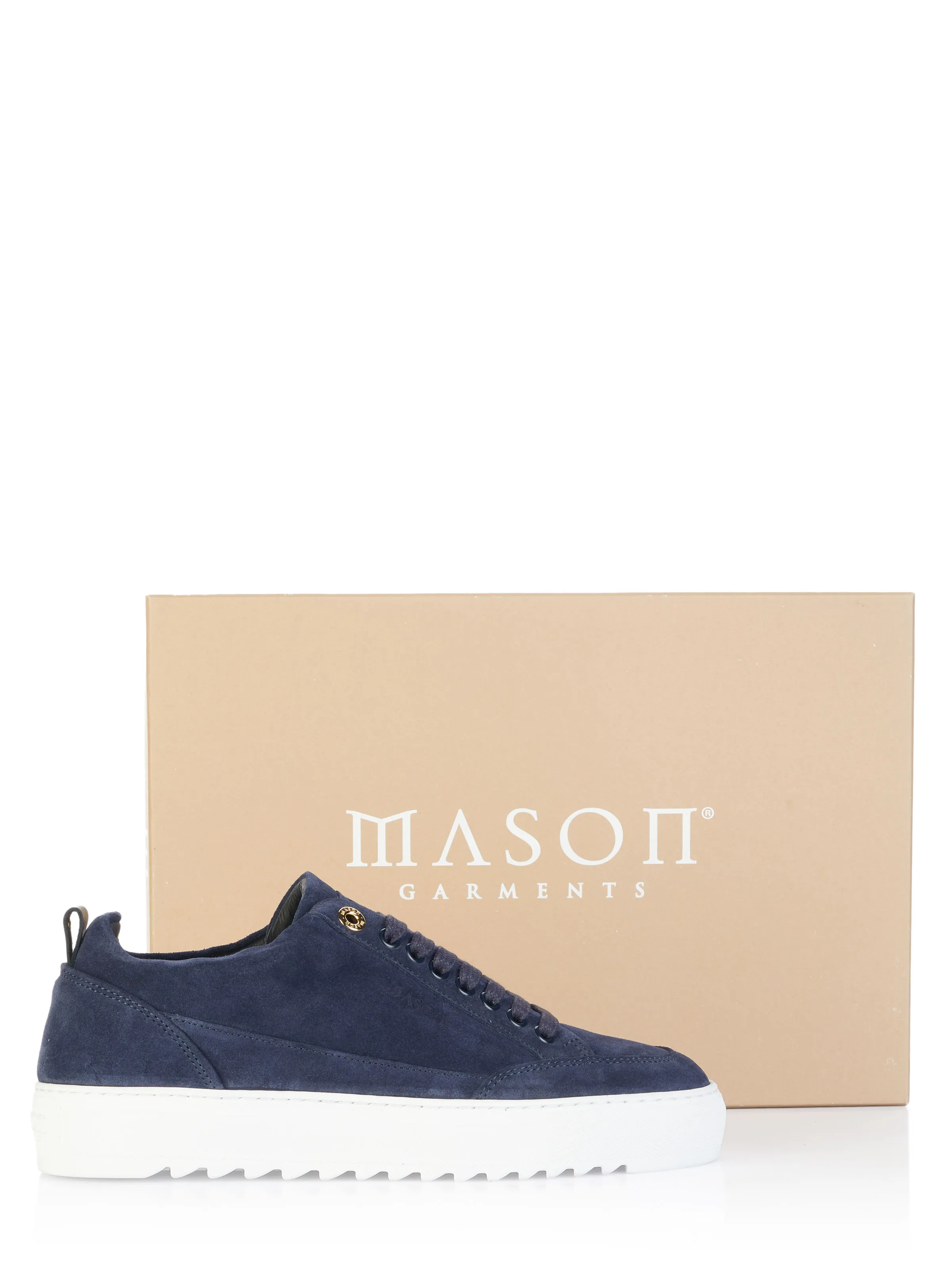 Mason Garments Navy Shoes