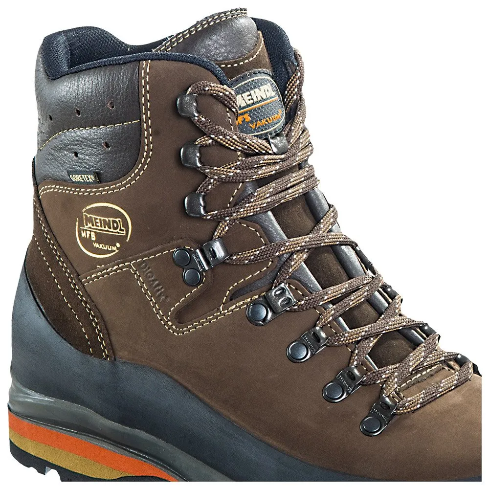 Meindl Vakuum Men Gtx Dark Brown Trekking Boots.