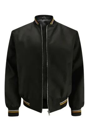 Men's Black Classic Harrington Monkey Jacket