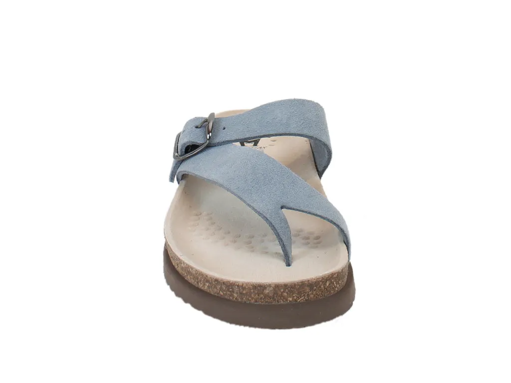 Mephisto Beach Sandals in Helen Sea Blue