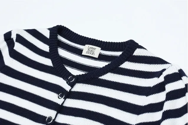 Moon Street Cotton Cardigan | Short Sleeve Elegant Style