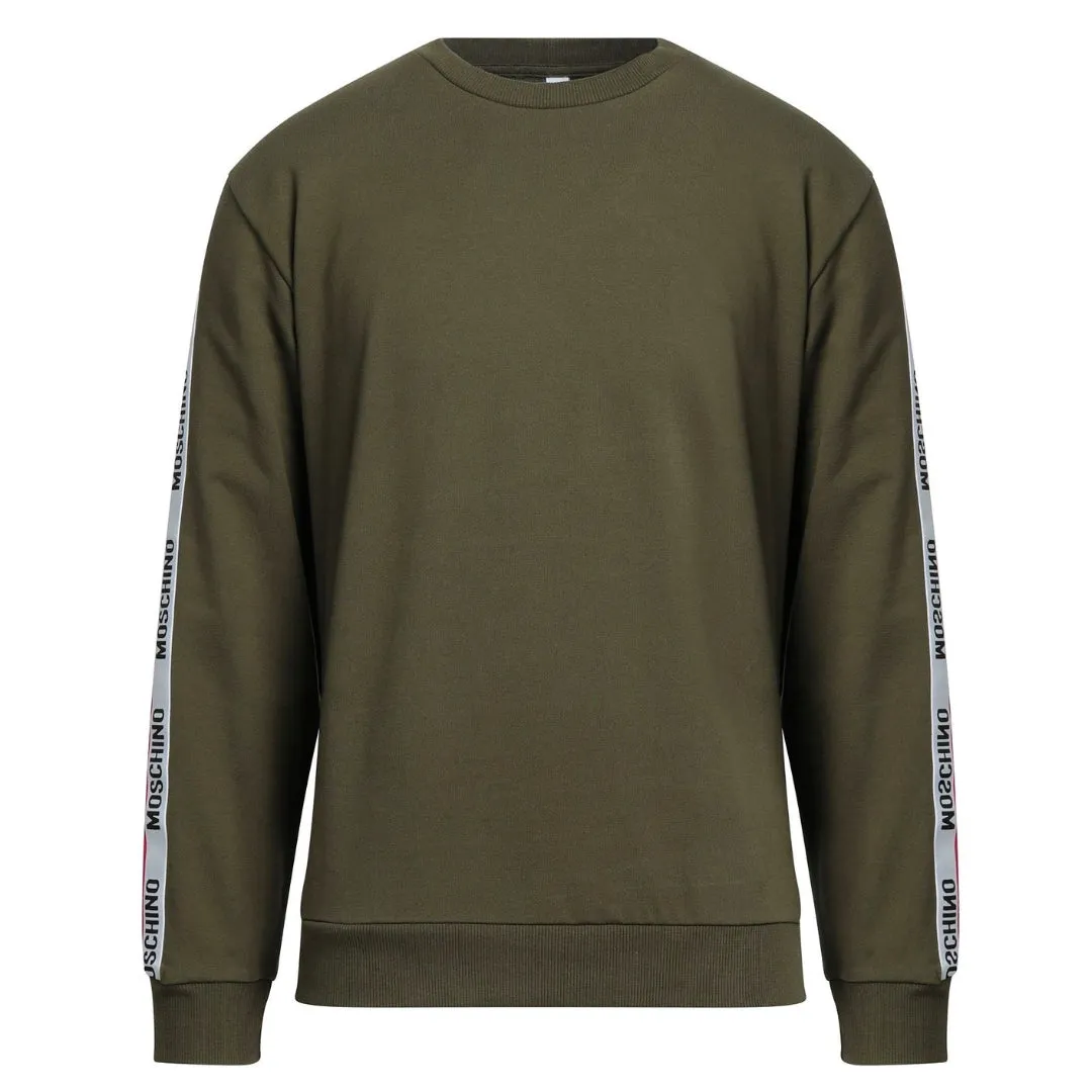 Moschino Men's Green Sweater A1706 8102 0430