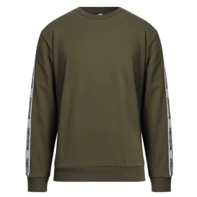 Moschino Men's Green Sweater A1706 8102 0430