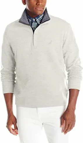 Nautica Sweater with Quarter-Zip Front