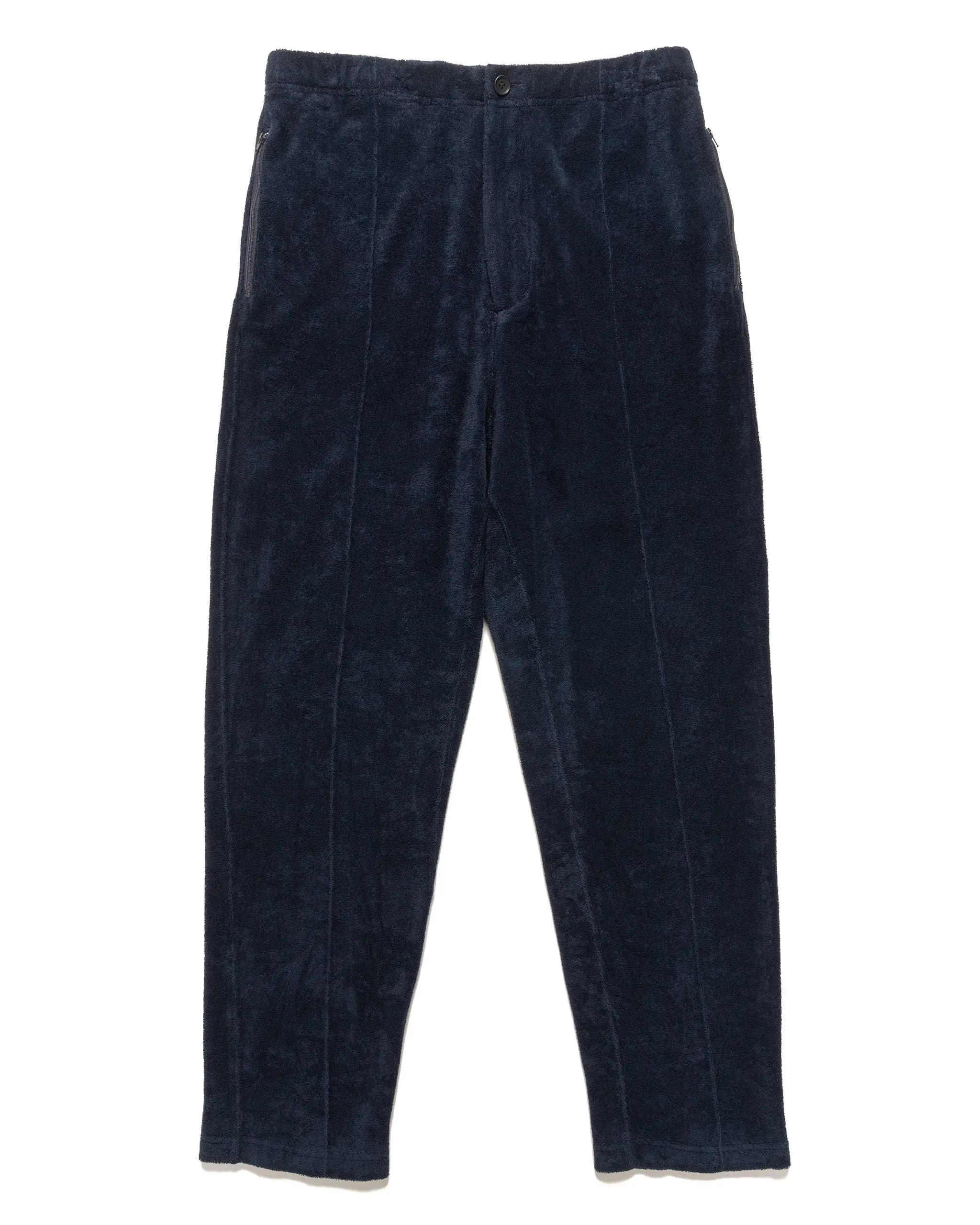 Navy Velour Jogging Pants