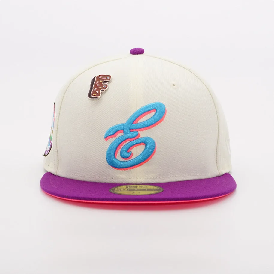 Eugene Emeralds 2 Tone Cap MILB 59FIFTY SIDE PATCH FR EXCLUSIVE by NEW ERA