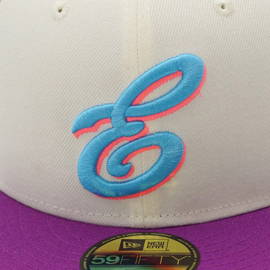 Eugene Emeralds 2 Tone Cap MILB 59FIFTY SIDE PATCH FR EXCLUSIVE by NEW ERA