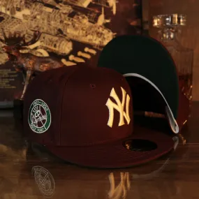 New York Yankees Cooperstown 50th Anniversary Dark Green UV 59Fifty Fitted Cap Vintage Christmas Movie Pack