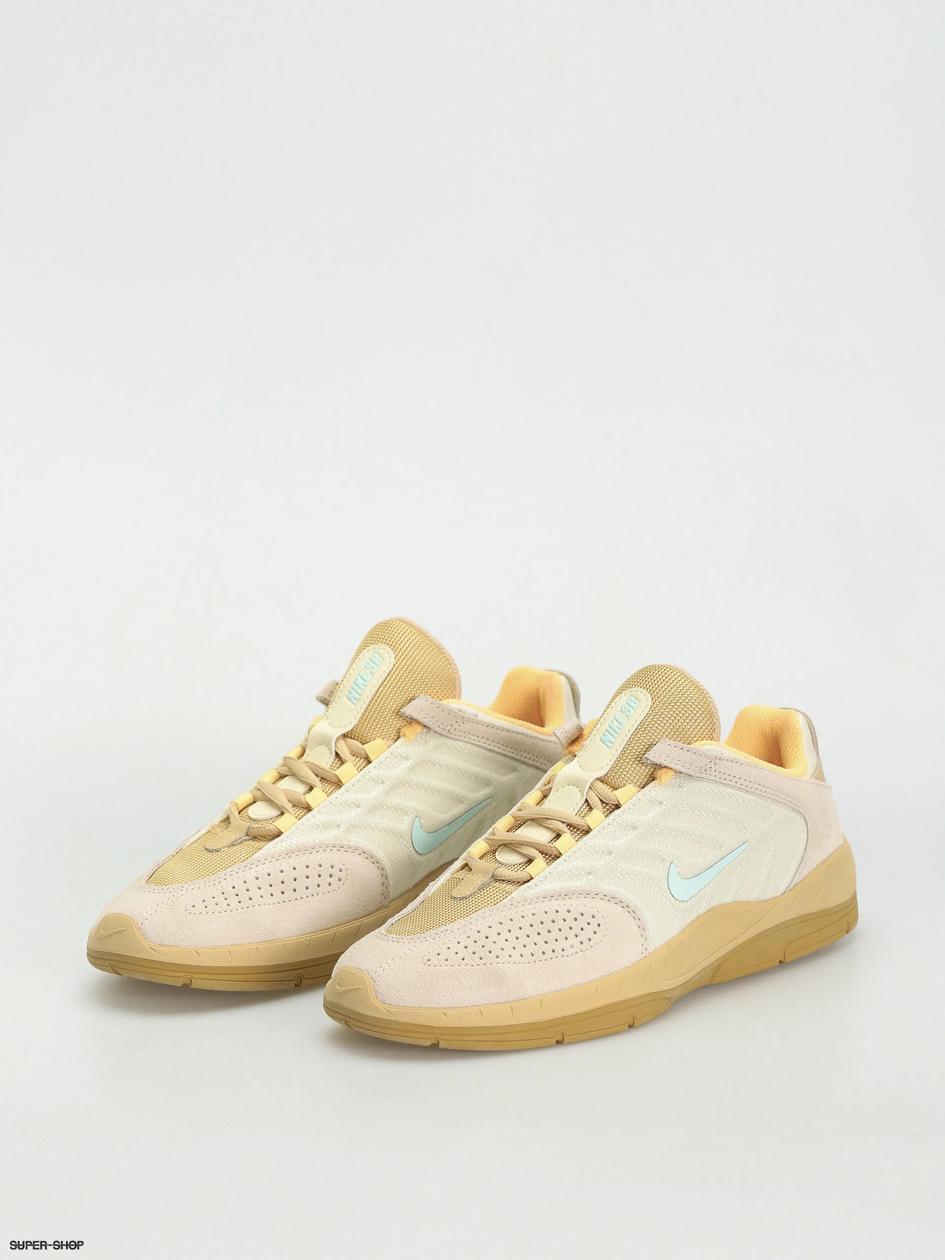 Nike SB Vertebrae Te Shoes (coconut milk/jade ice sesame flt gold)