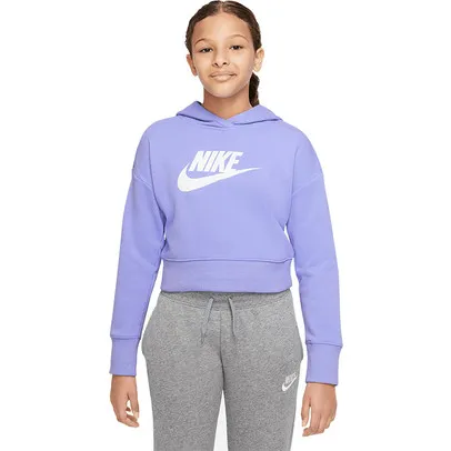 Girls' Nike Sportswear Cropped Hoody