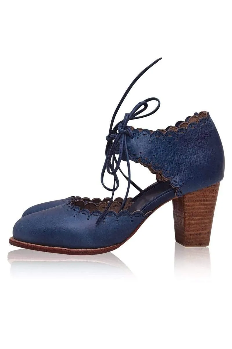 Nordic Blue Dance Queen High Heels