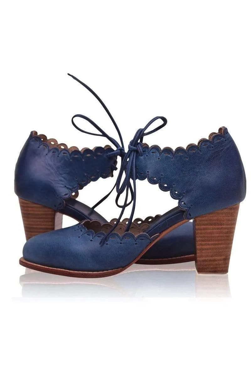 Nordic Blue Dance Queen High Heels