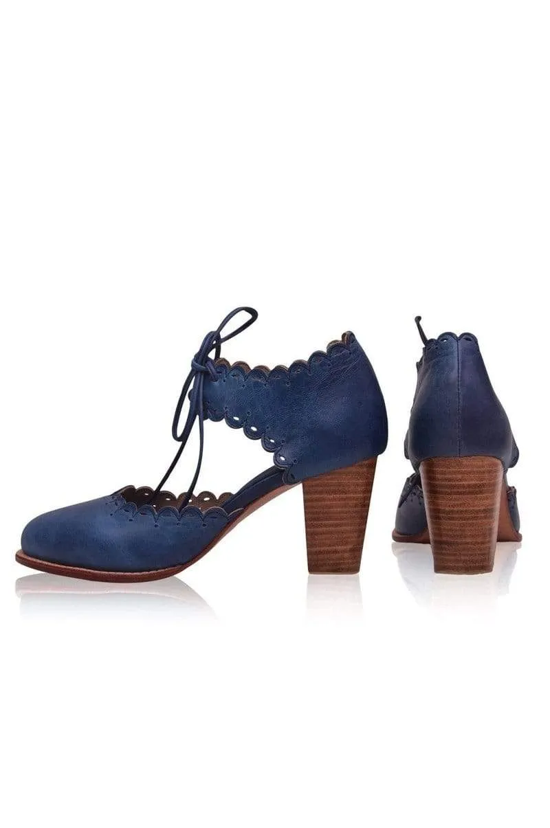 Nordic Blue Dance Queen High Heels