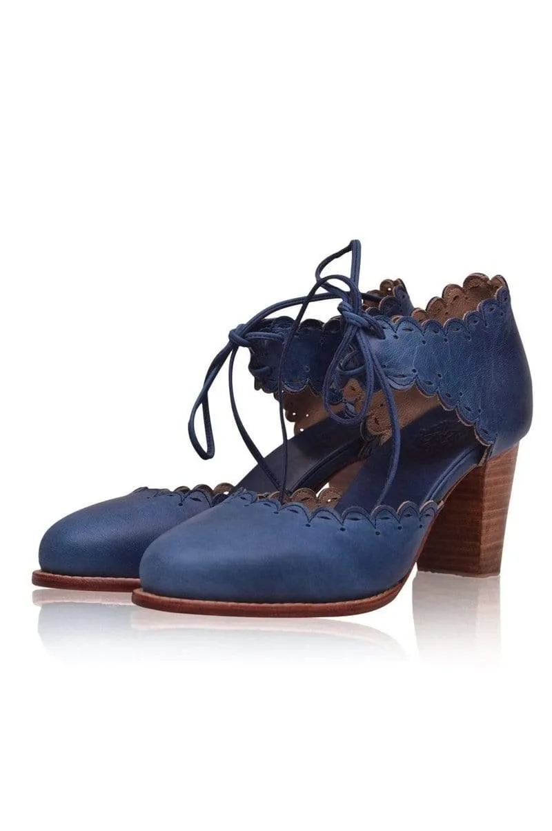 Nordic Blue Dance Queen High Heels