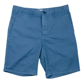 Norse Projects Aros Light Twill Shorts in Marginal Blue