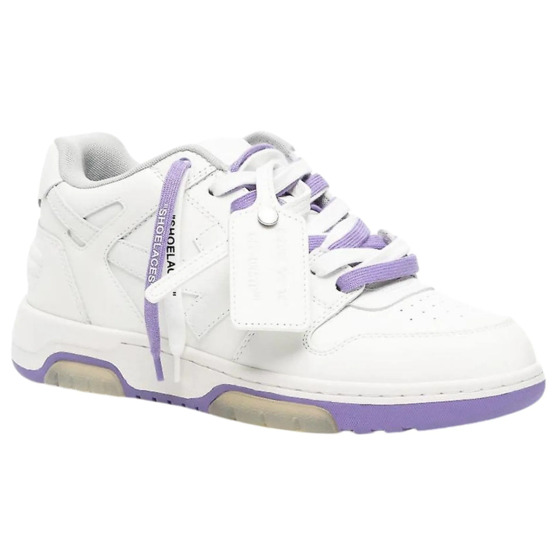 Off White Lilac Men's Sneakers OWIA259S23LEA0040137