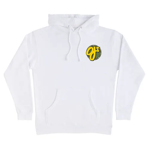 OJ Wheels Hoodie Pacifico Pullover White