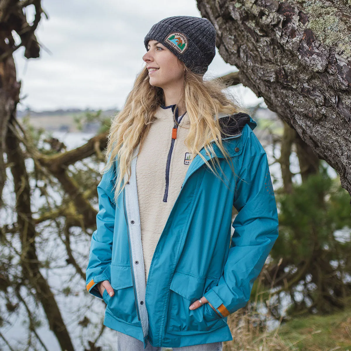 Pacific Waterproof Jacket - Larkspur Blue