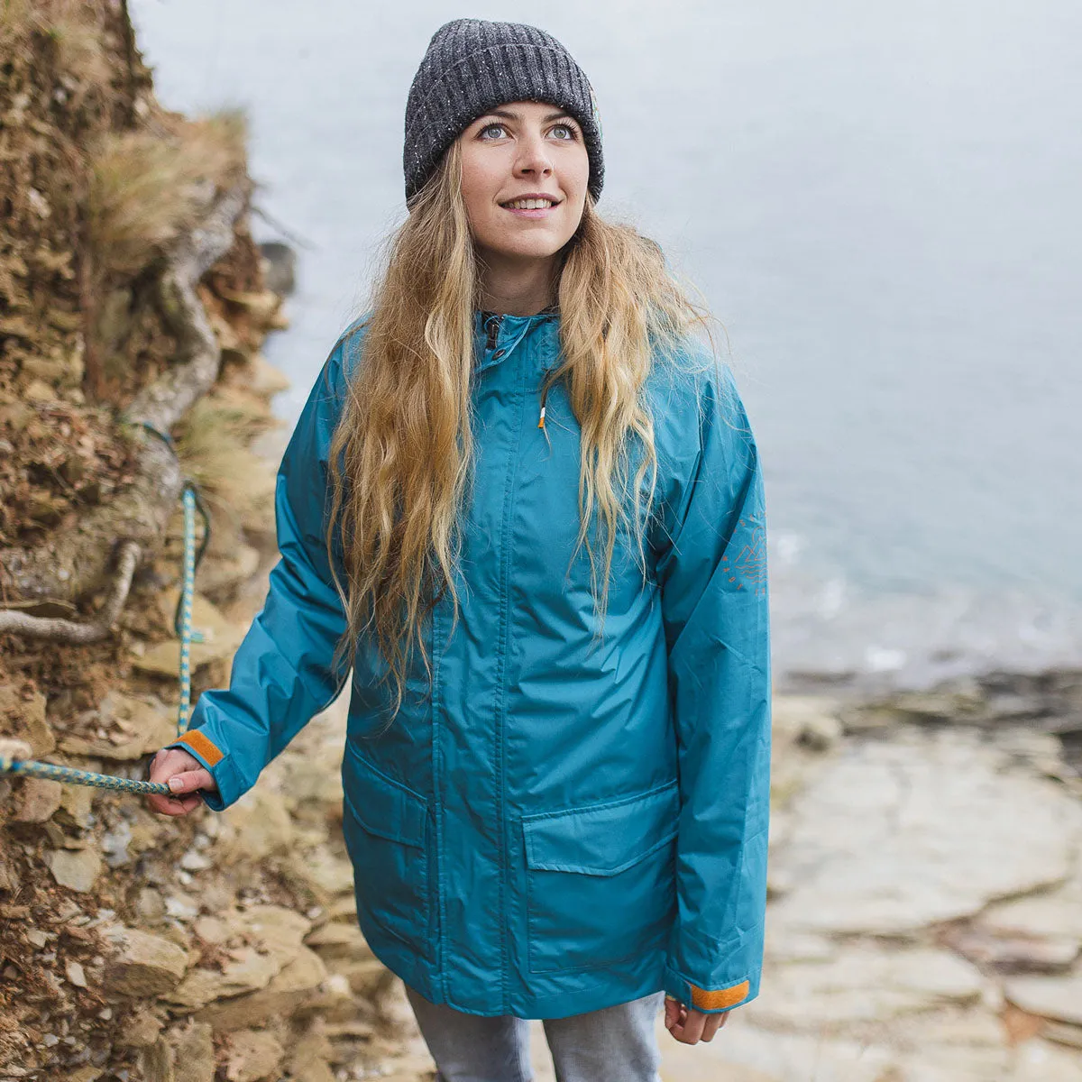 Pacific Waterproof Jacket - Larkspur Blue