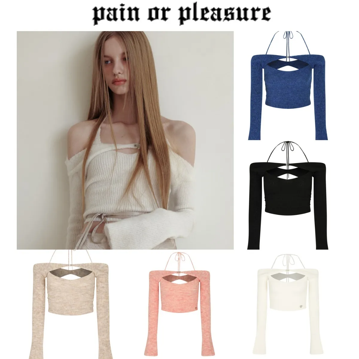 Cardigans by PAIN OR PLEASURE