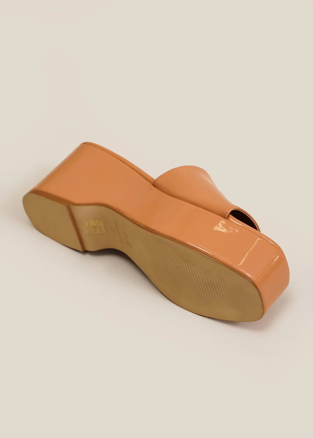 Peach Platform Sandals Giuliana