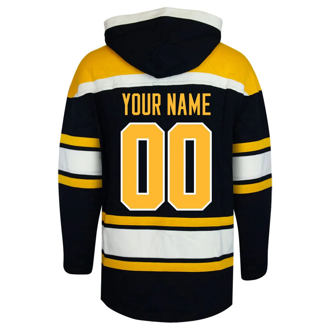 Personalized Pittsburgh Penguins Fleece Lace-Up Sweatshirt