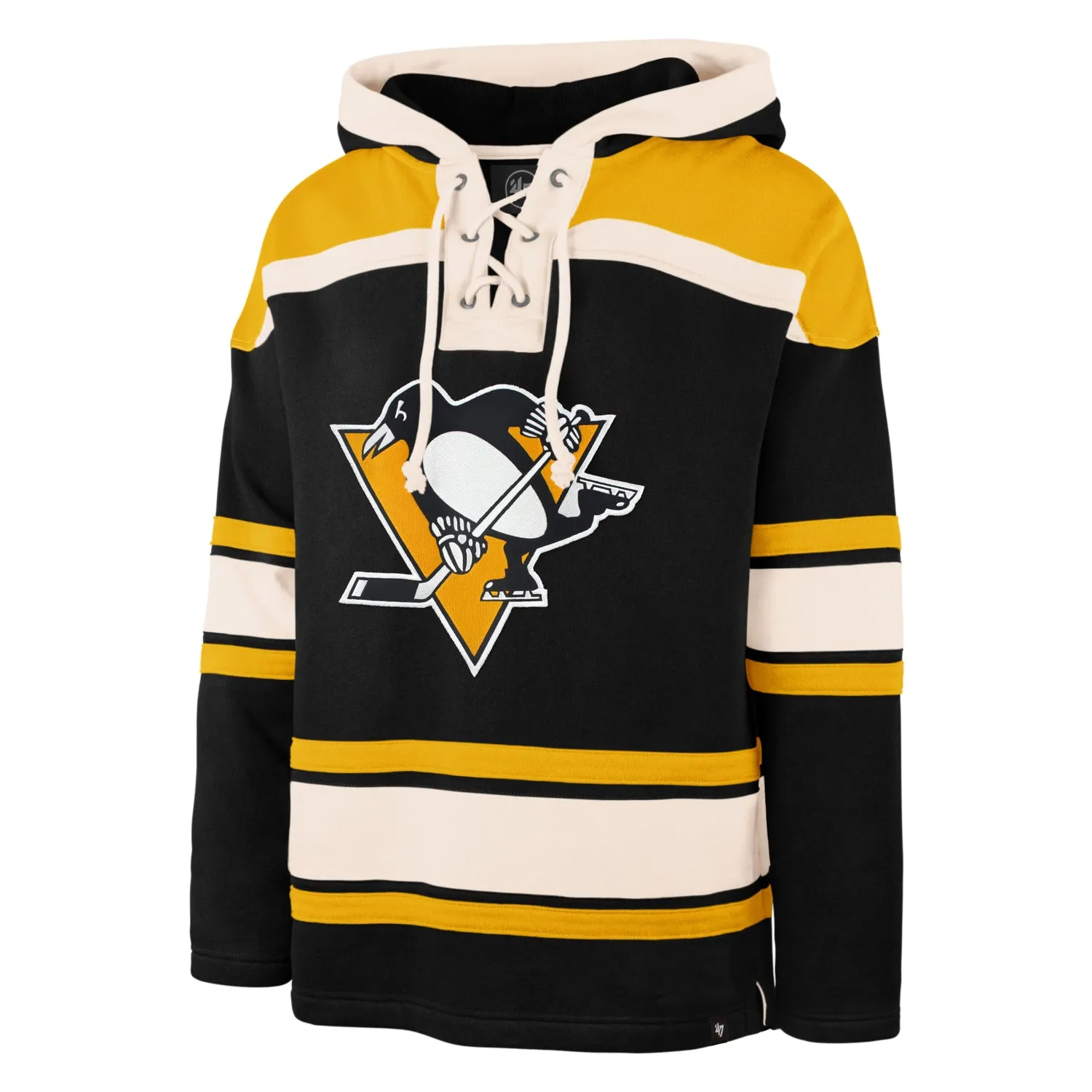 Personalized Pittsburgh Penguins Fleece Lace-Up Sweatshirt