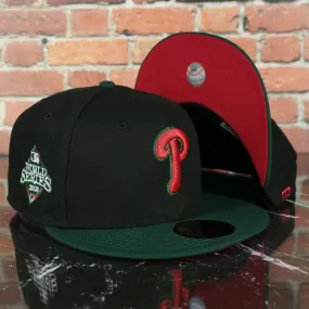 Philadelphia Phillies 2008 World Series Patch Red Bottom Hat