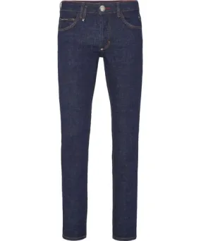 Philipp Plein Iconic Plein Super Straight Cut Denim Trousers