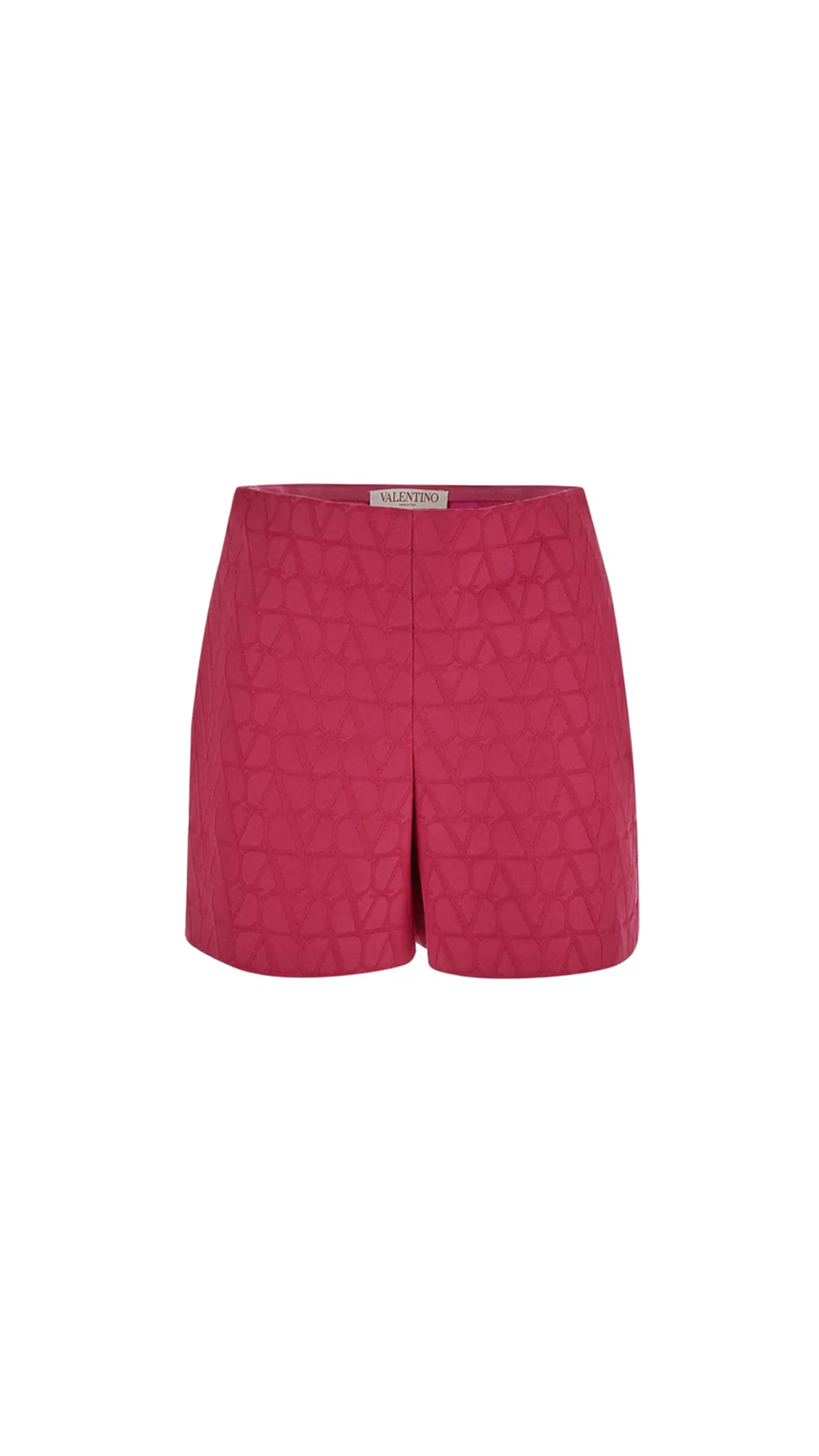 PINK COTTON CORDURA TOILE SHORTS