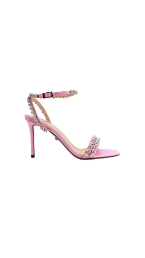 Pink Crystal Sandals