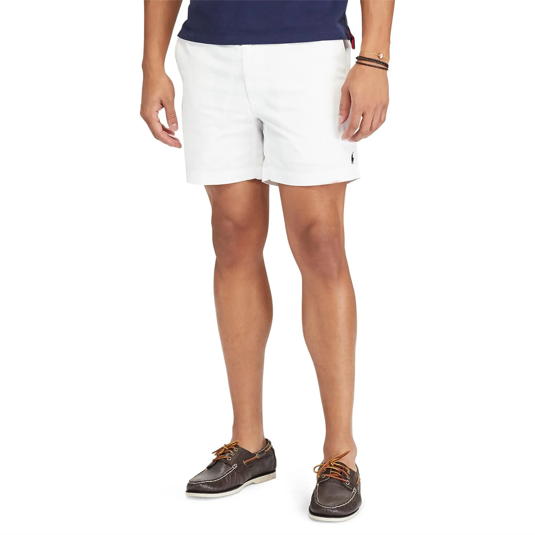 Polo Golf Classic Cotton Shorts White - SU24