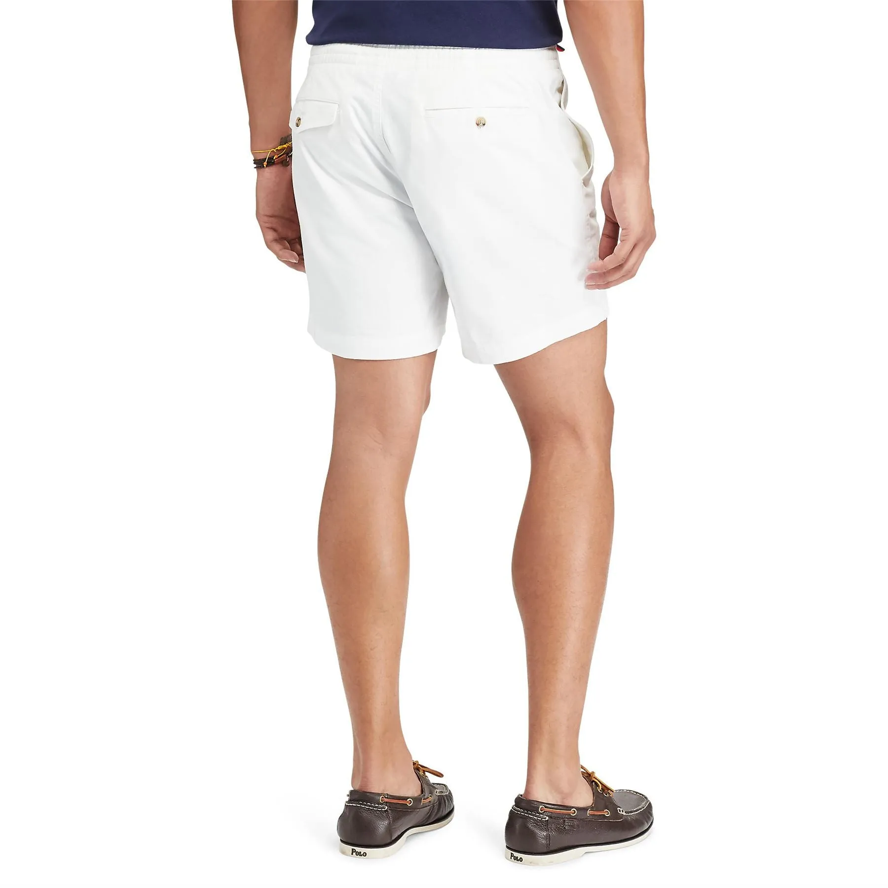 Polo Golf Classic Cotton Shorts White - SU24