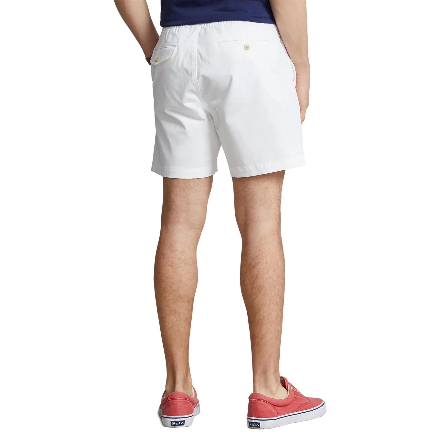 Polo Golf Classic Cotton Shorts White - SU24