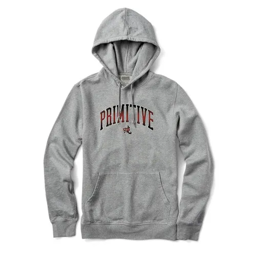 Primitive Skateboards Naruto Akatsuki Hoodie Heather Grey