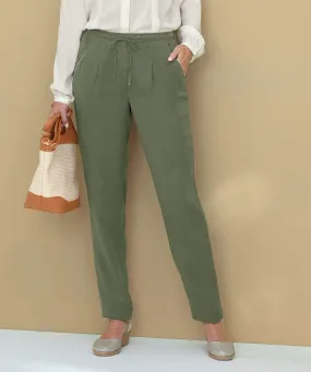 Lyocell Pull-on Trousers