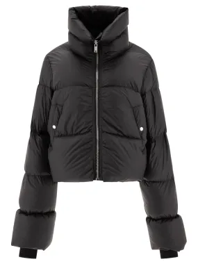 RICK OWENS Puffer Jacket with Turtle Neck