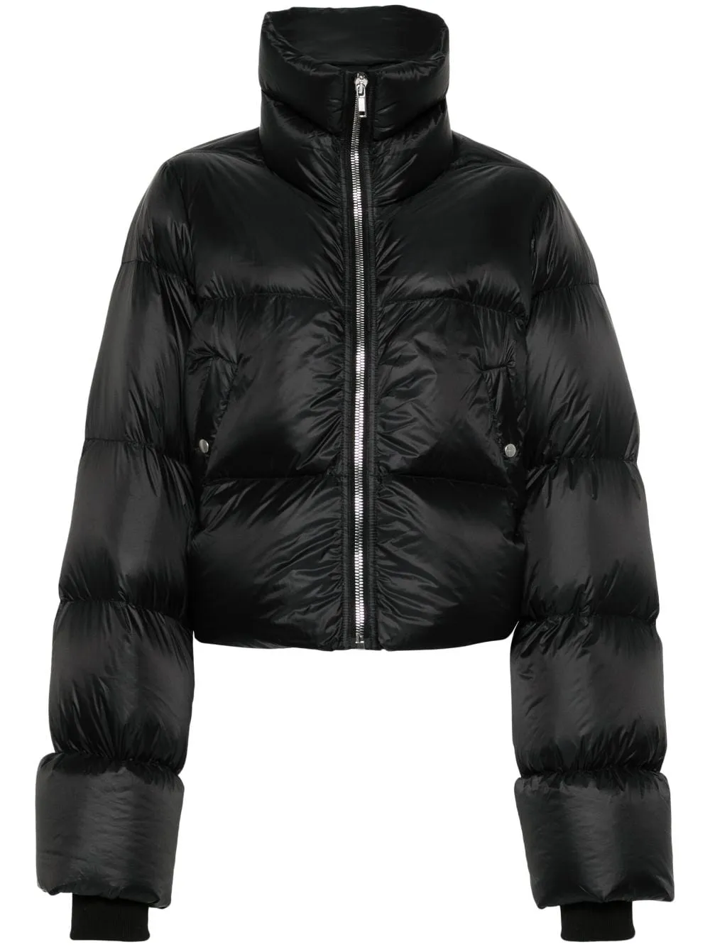 RICK OWENS Puffer Jacket with Turtle Neck