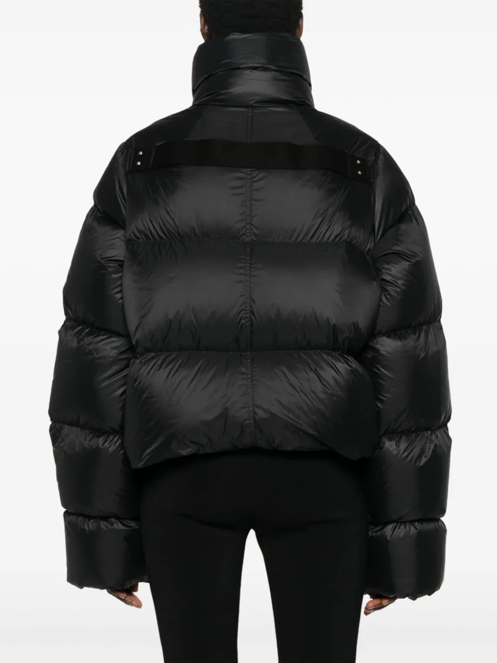 RICK OWENS Puffer Jacket with Turtle Neck