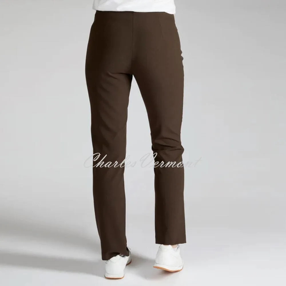 Robell Jacklyn Trouser 51408-5689-39 (Dark Brown) 29'' SHORTER LENGTH