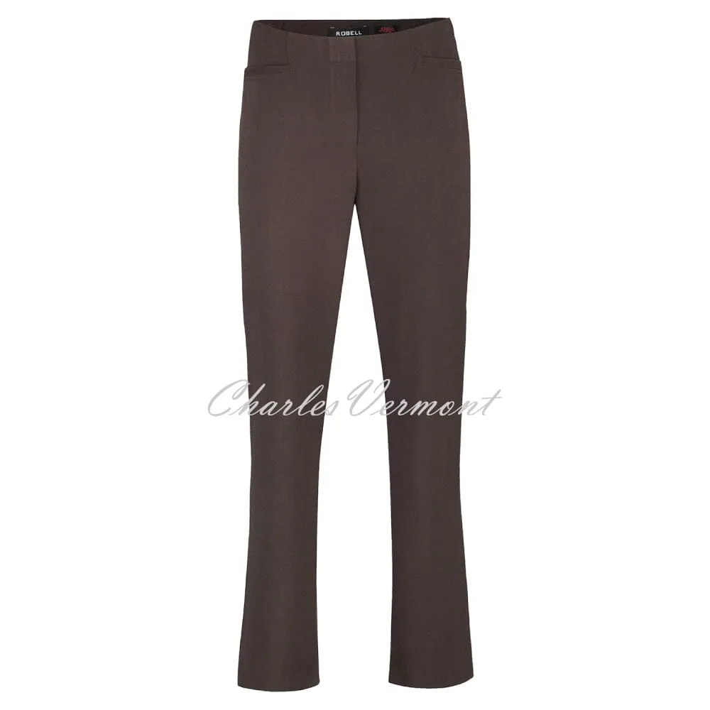 Robell Jacklyn Trouser 51408-5689-39 (Dark Brown) 29'' SHORTER LENGTH